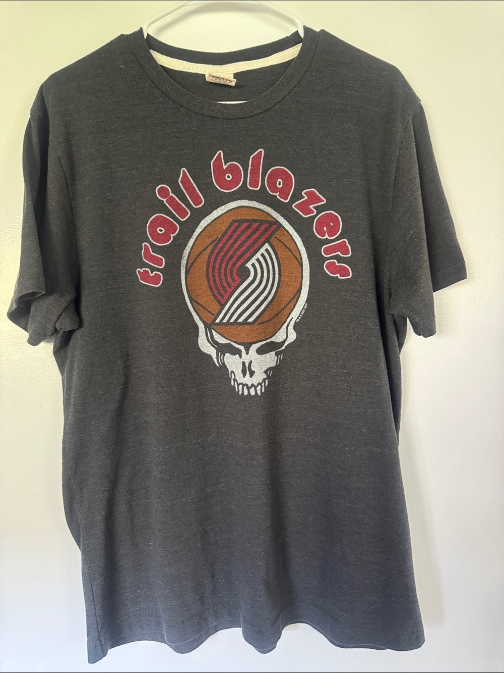 Homage Grateful Dead x Portland Trail Blazers Steal Your Face Tee L - NBA